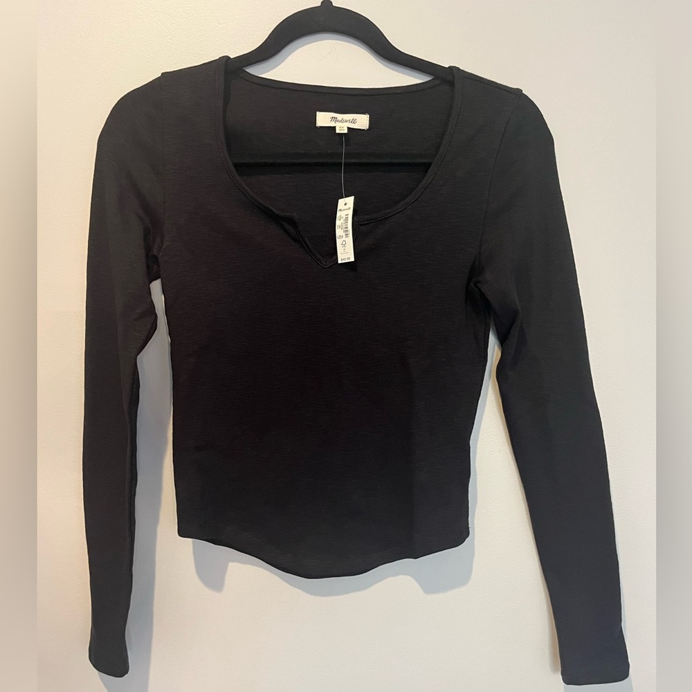 NWT Madewell Long Sleeve Top